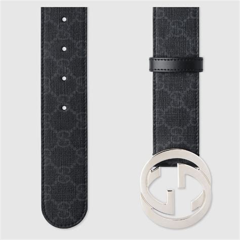 gucci 411924 kgdhx|Gucci GG belt with Interlocking G buckle.